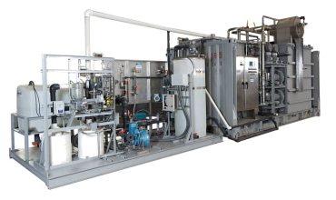 Consumable equipment in the wastewater treatment package